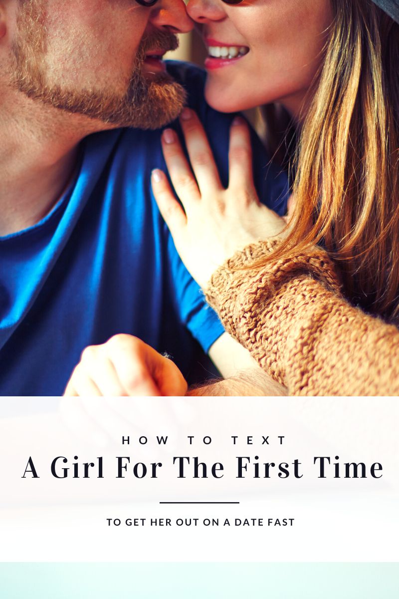 how to text a girl for the first time